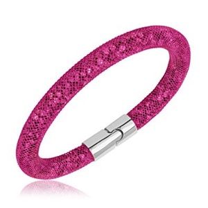 Swarovski NWT Stardust crystal mesh bracelet